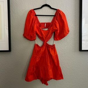 Free People Cutout Dress